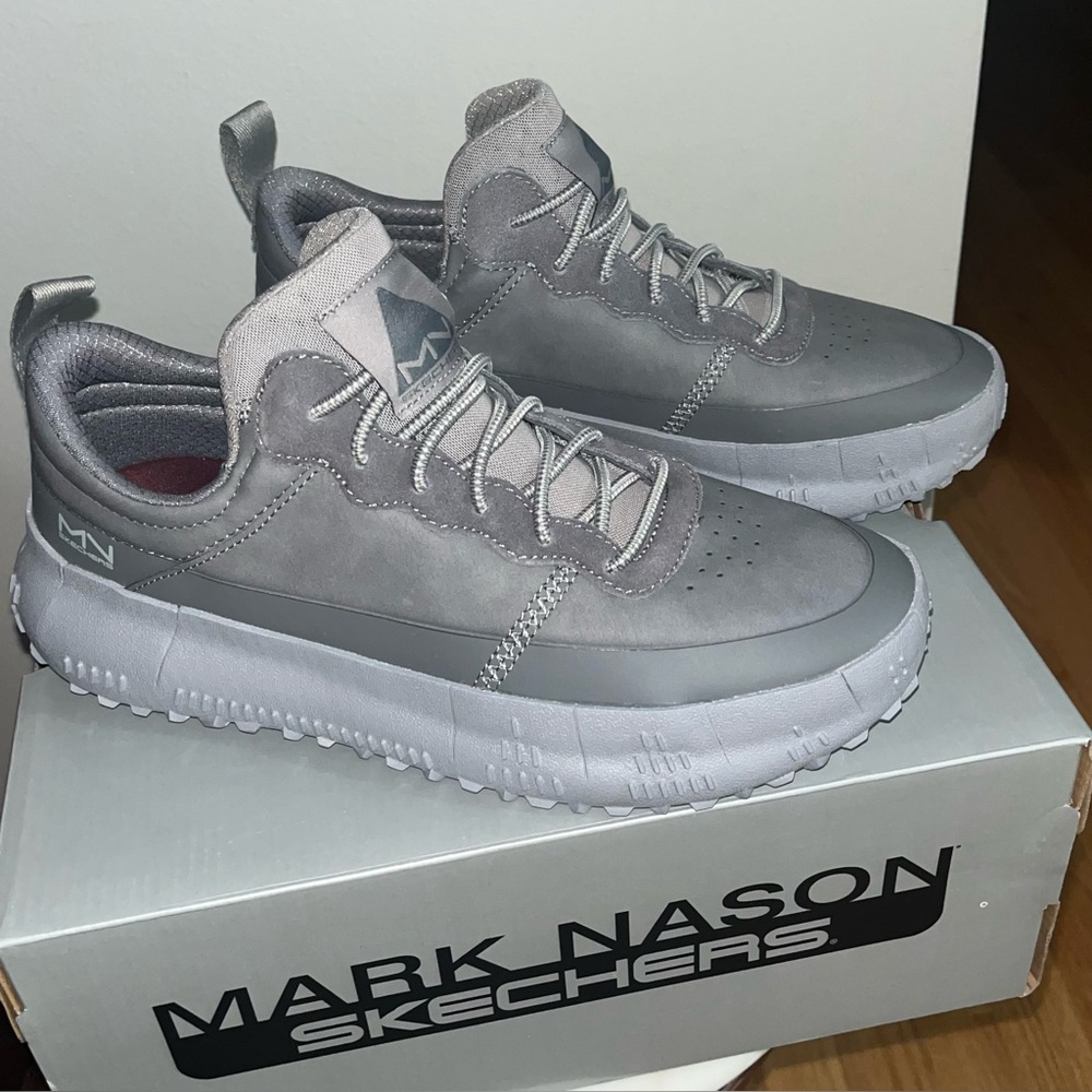 Skechers Men's Mark Nason Revo Tivity Sneakers Size 7 Gray New In Boxk